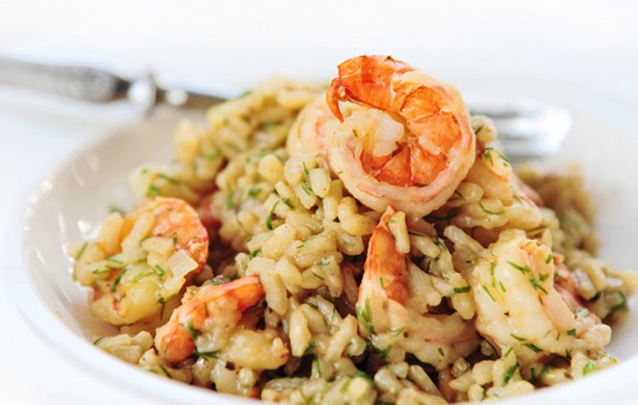RISOTTO CON CAMARONES | Samro